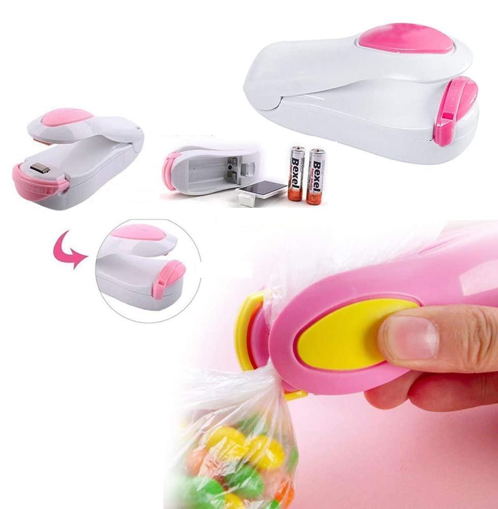 “Portable Mini Heat Sealer & Cutter – Keep Food Fresh Instantly”