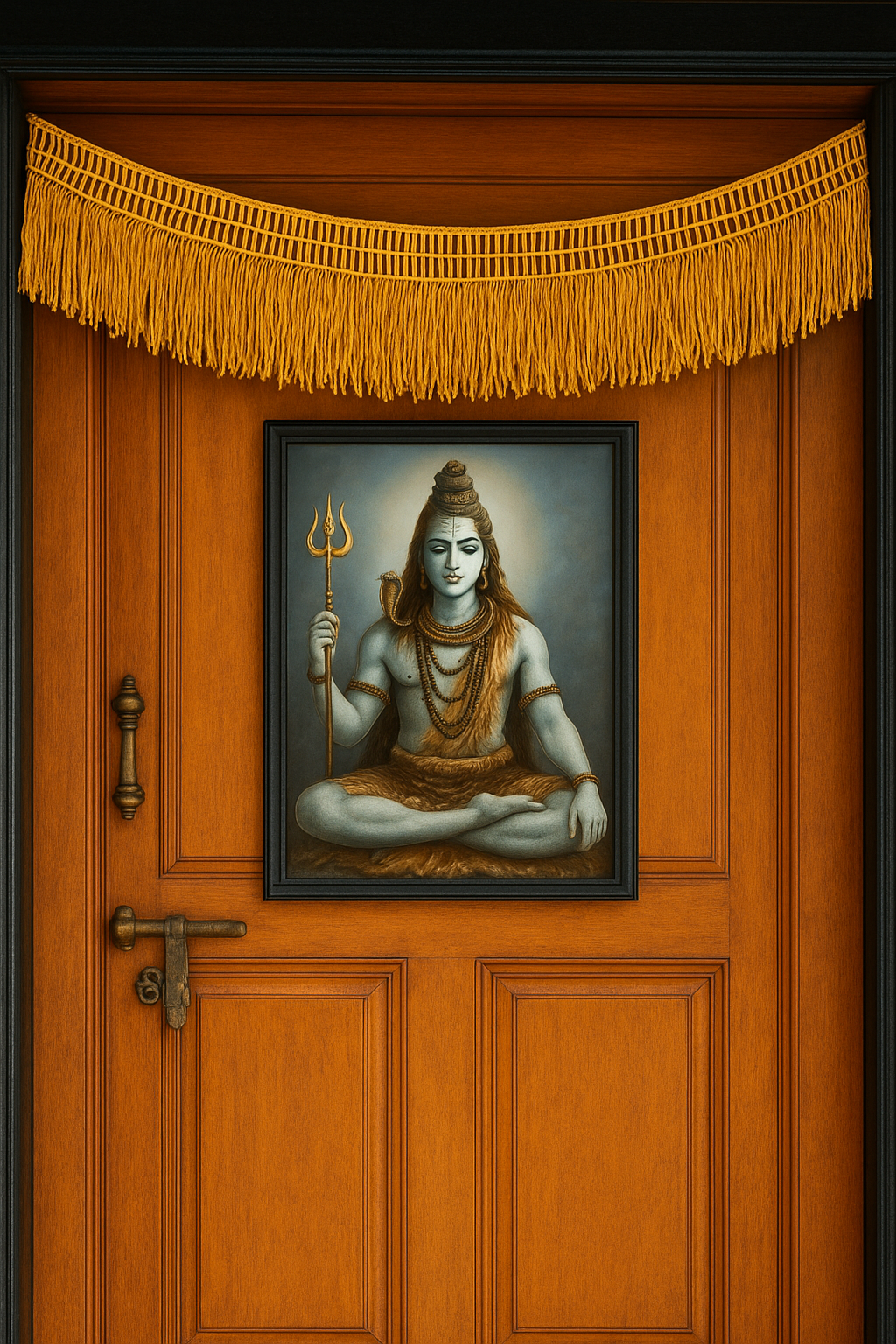 🔱Positivity Aur Protection Ka Prateek – Divine Door Toran”🔱