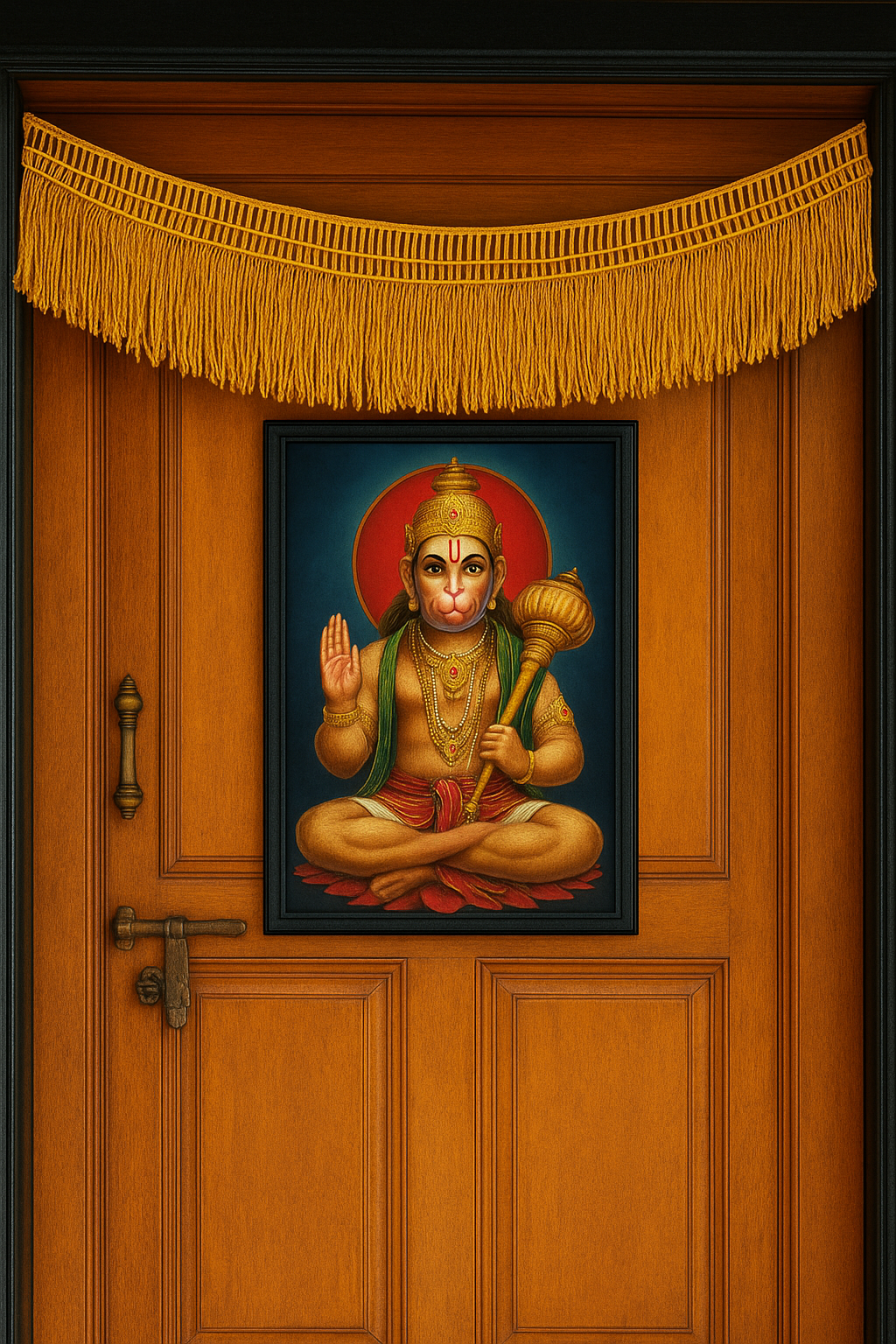 🔱Positivity Aur Protection Ka Prateek – Divine Door Toran”🔱